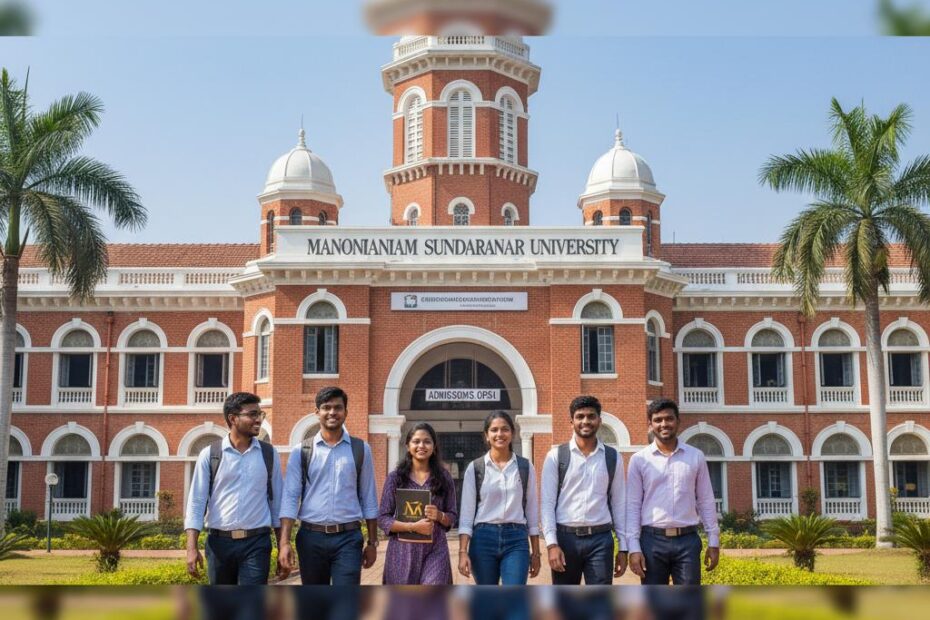 Manonmaniam Sundaranar University Admission